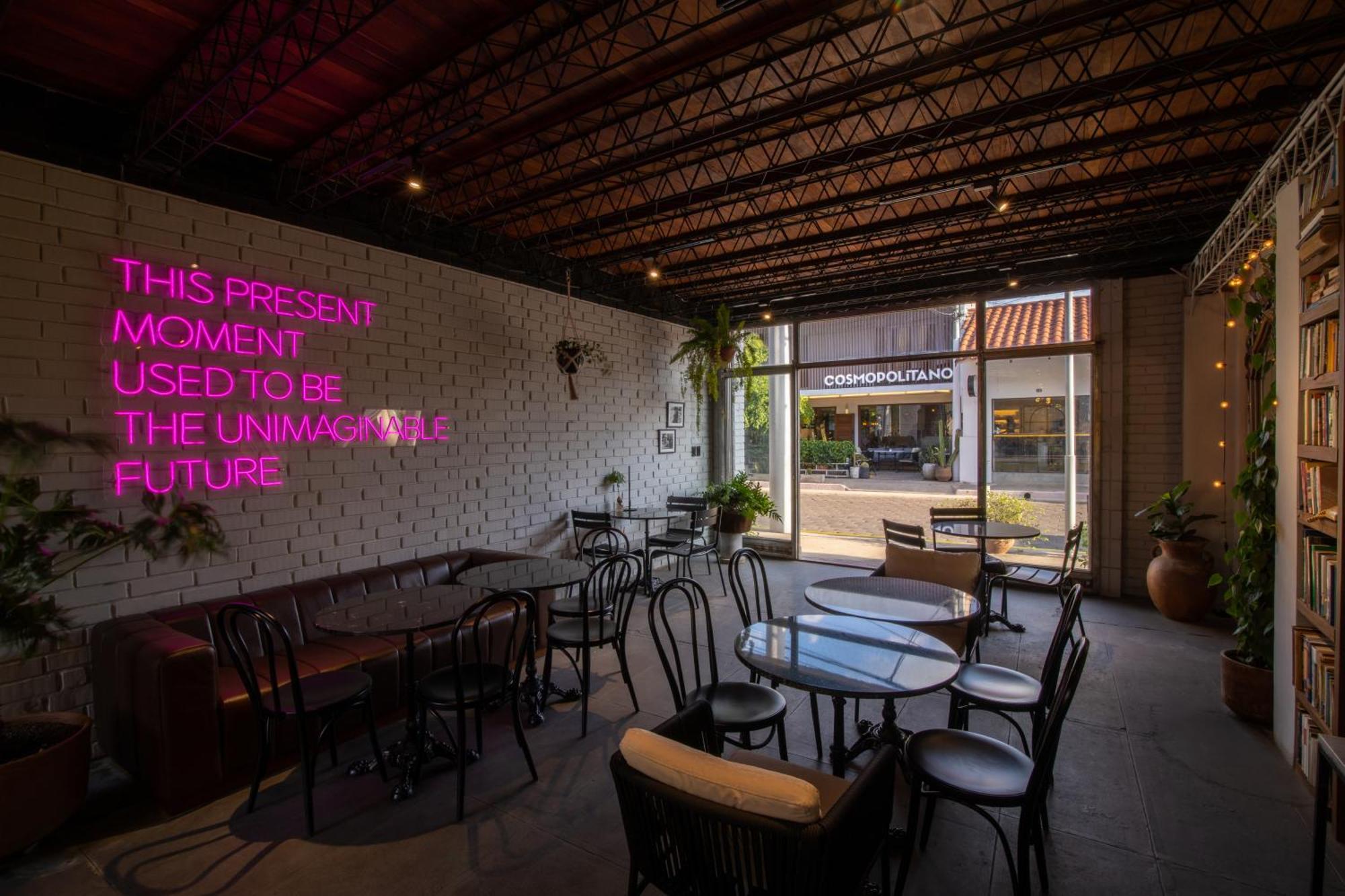 Cosmopolitano Hotel Boutique Santa Cruz de La Sierra Exterior foto Interior of the restaurant